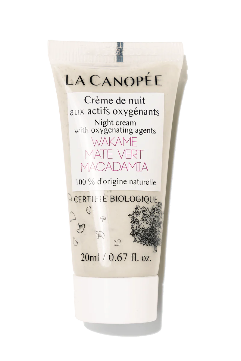 Crème de nuit aux actifs oxygénants