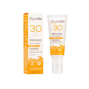 Crème Solaire Visage SPF30