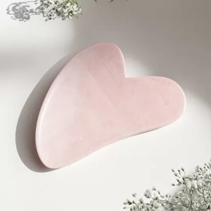 GUA SHA EN QUARTZ ROSE