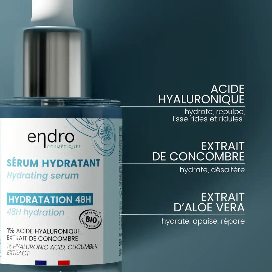 Sérum hydratant - 1% d'acide hyaluronique