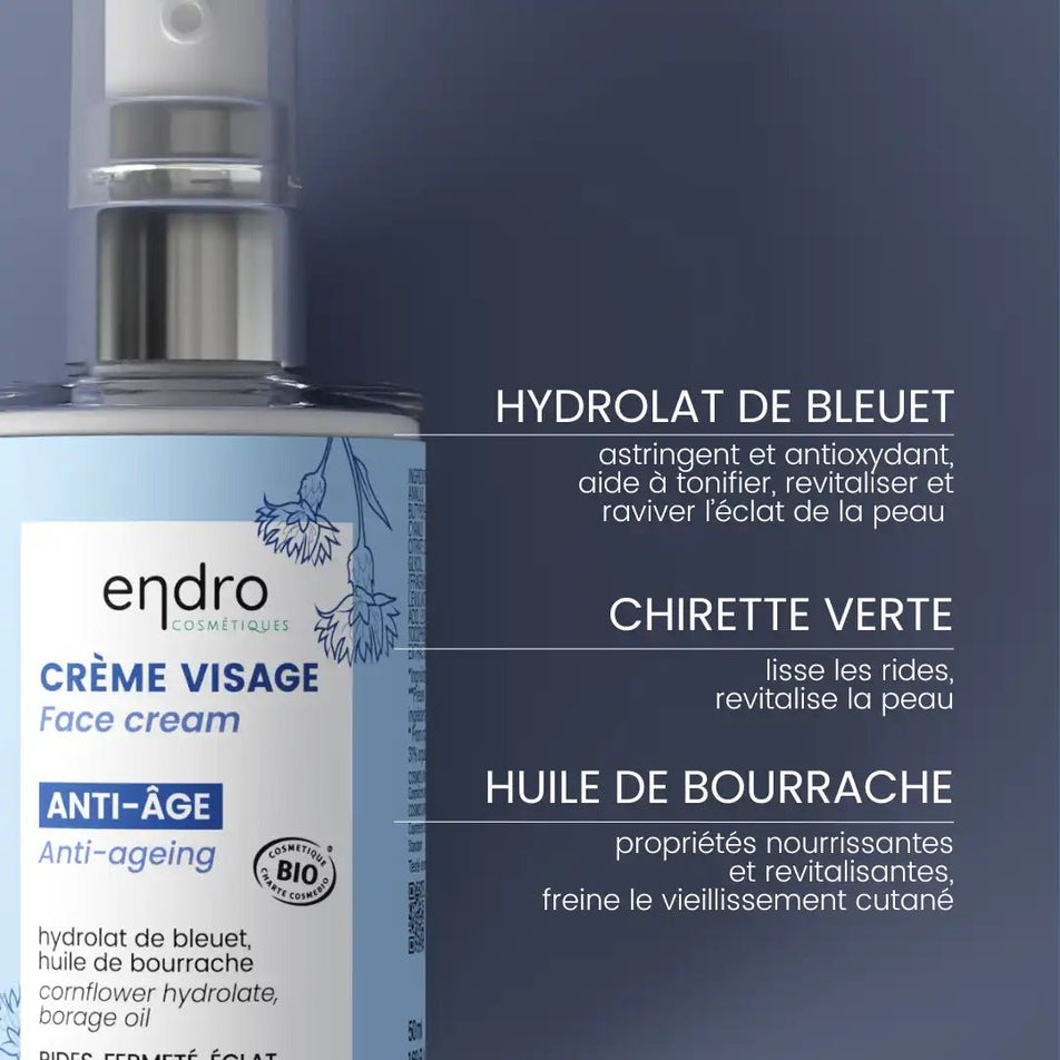 Crème visage anti-âge